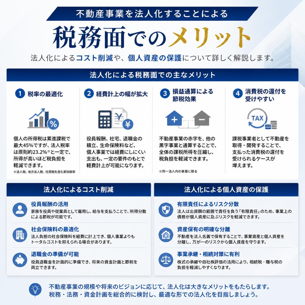 法人化の利点とは?