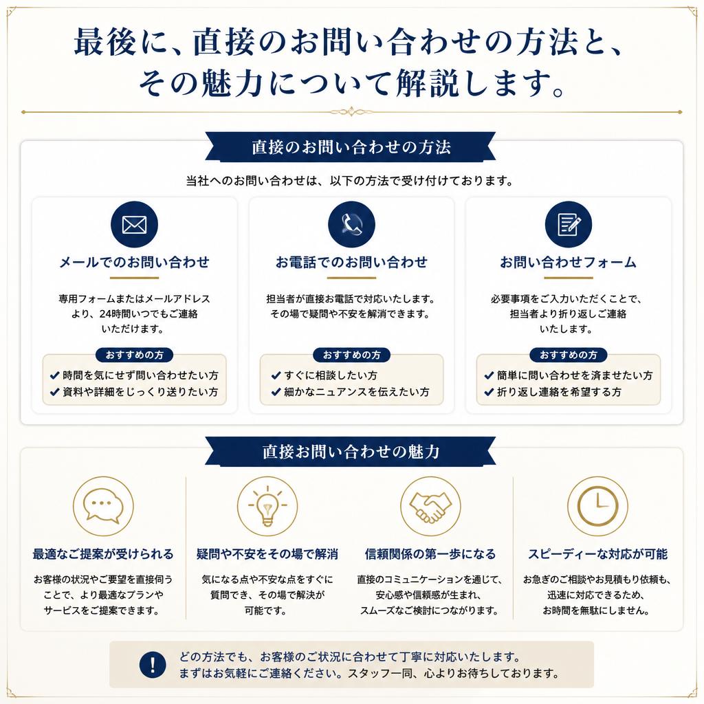 まずはお気軽にご相談を！