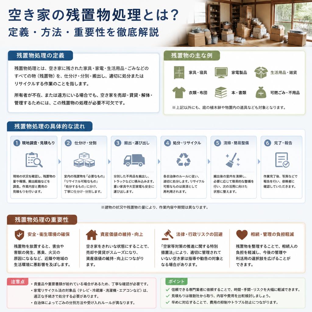 残置物とは？