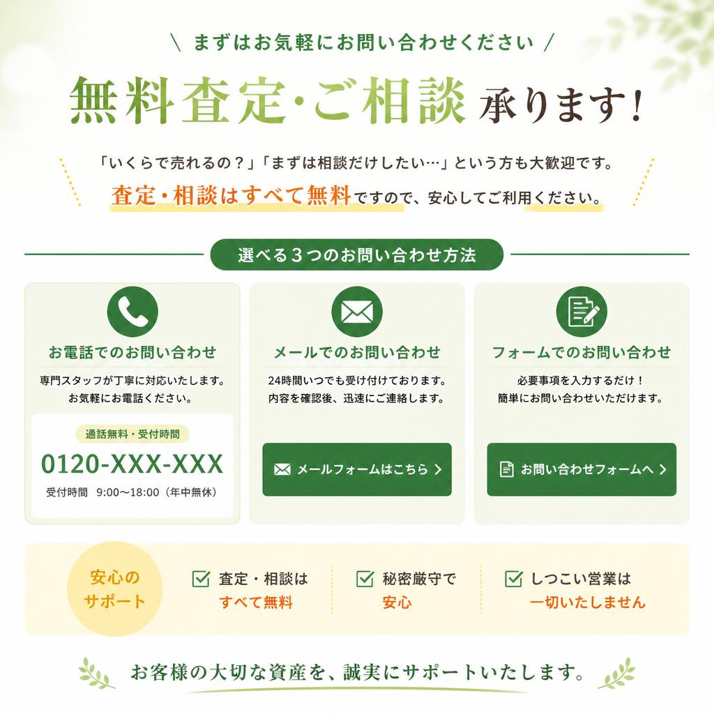 今すぐお問い合わせください！