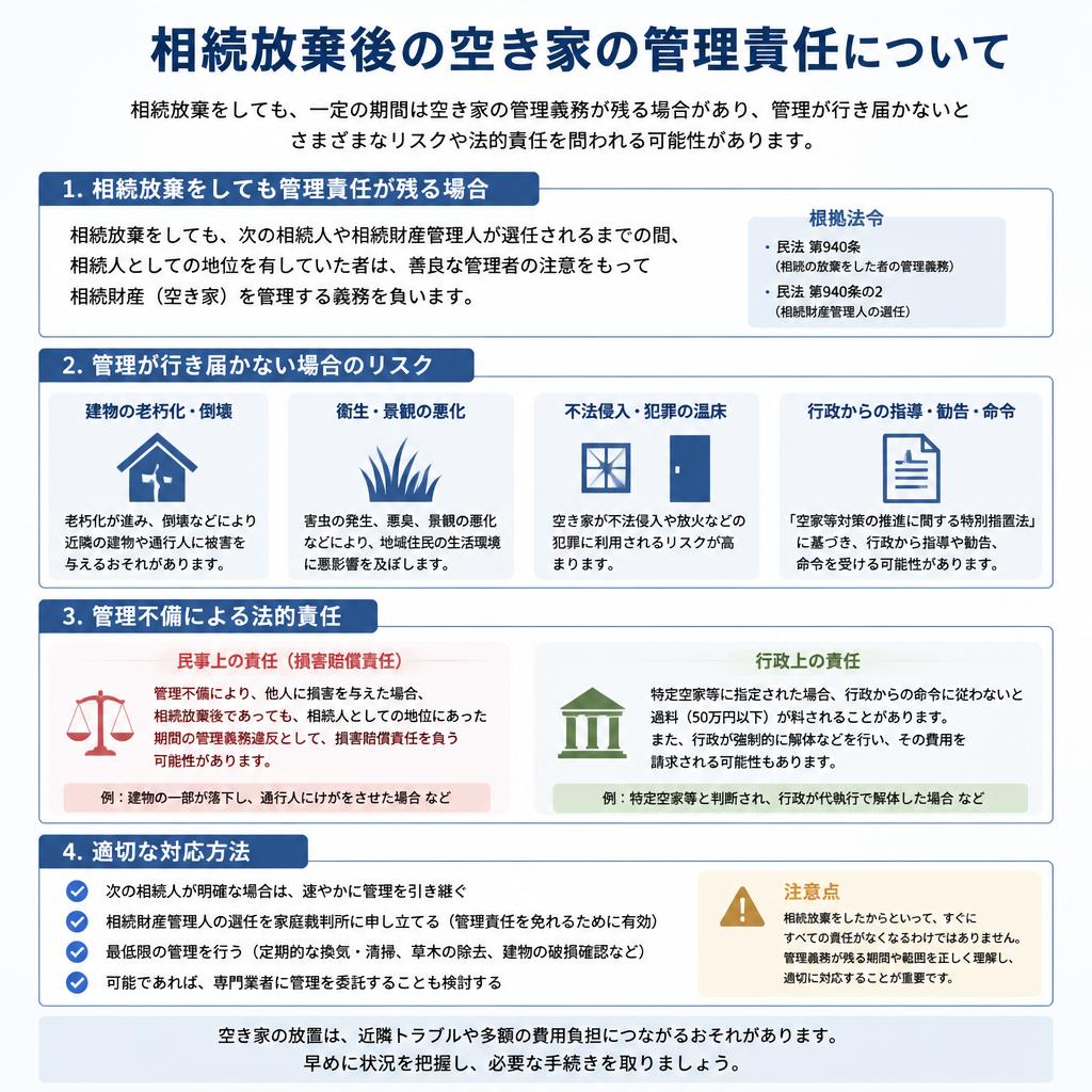 2. 空き家の管理責任
