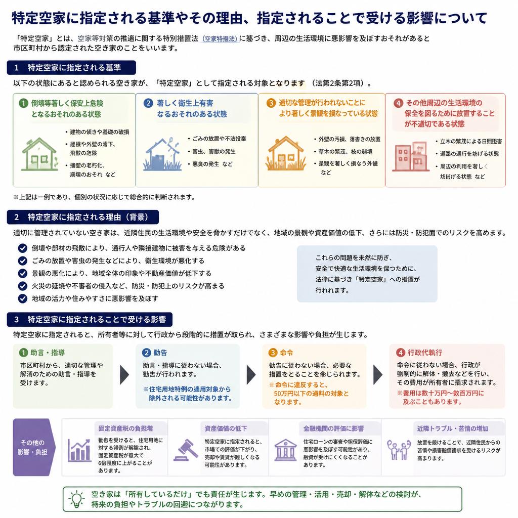 特定空家への指定とは