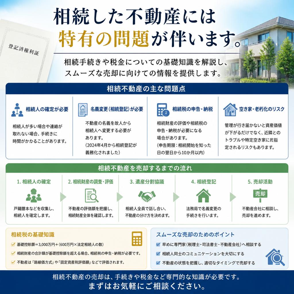 2. 相続物件の売却について