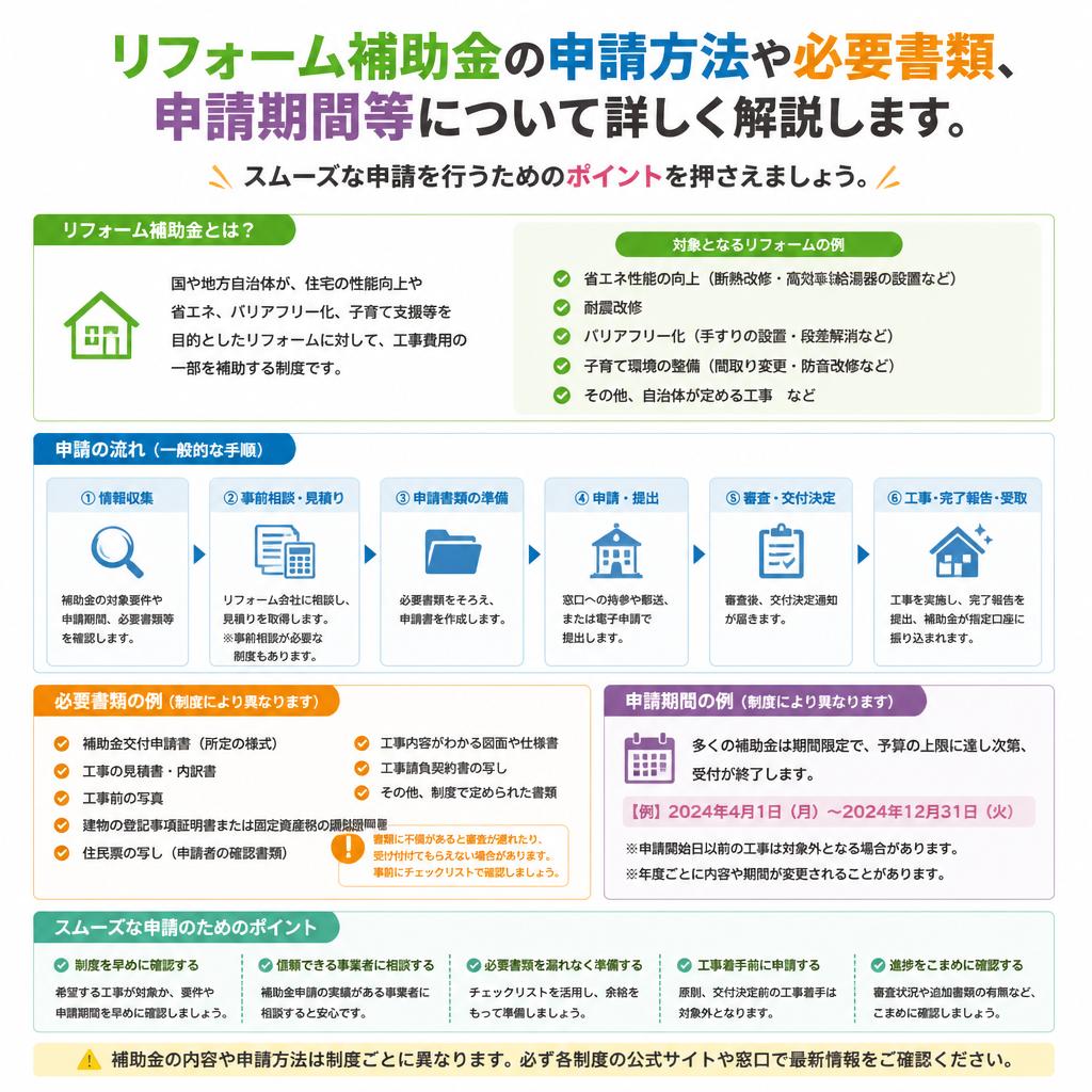 補助金申請の流れ