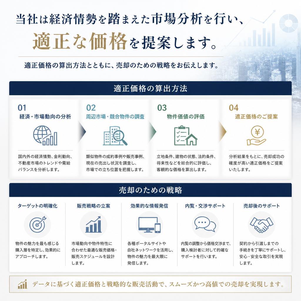 市場分析と適正価格の提案