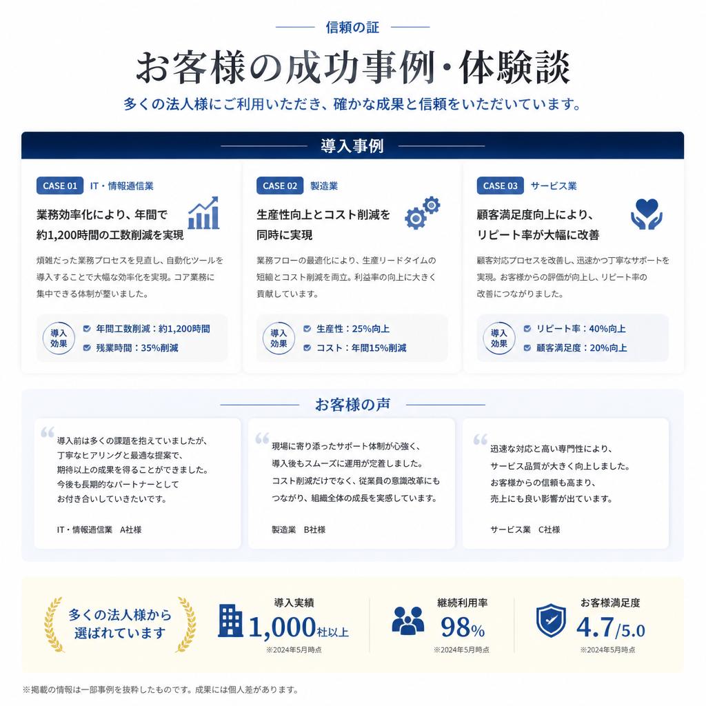 お客様の声