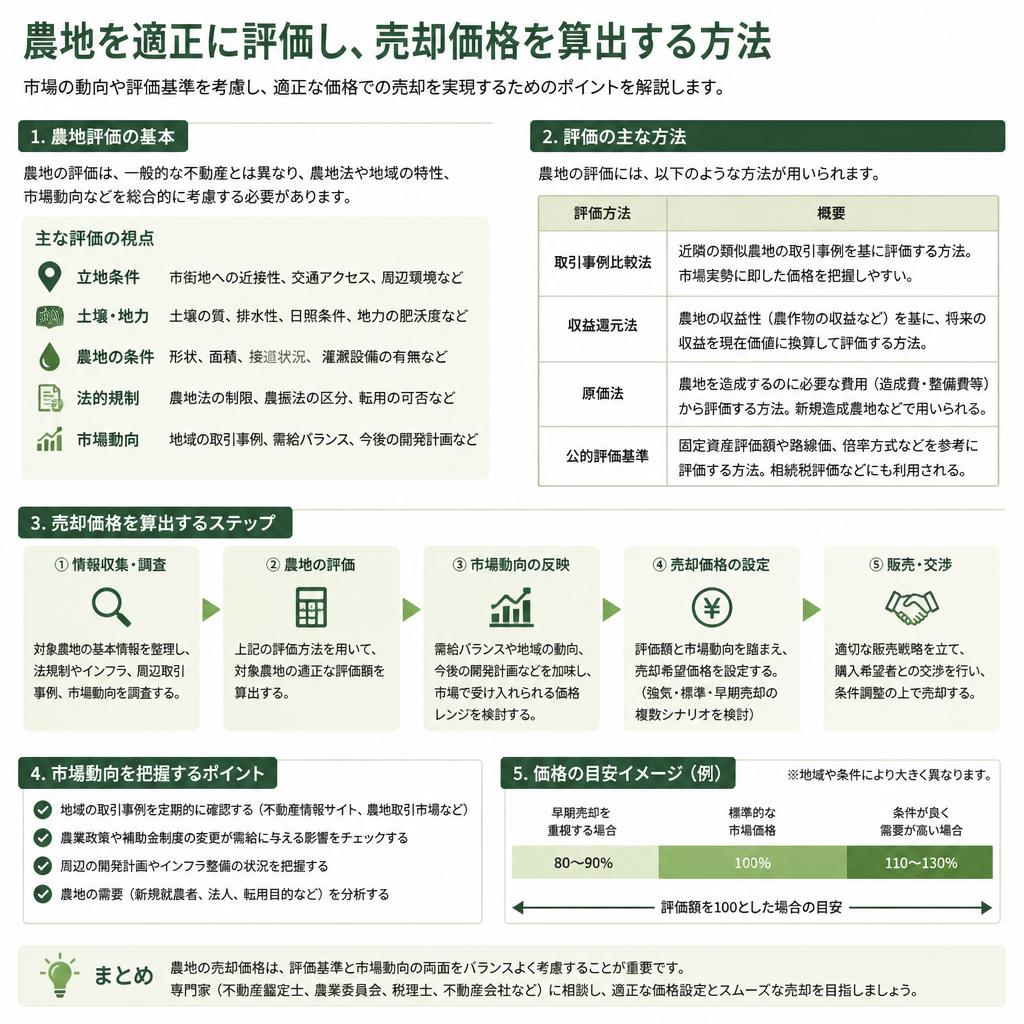 売却価格の算出方法