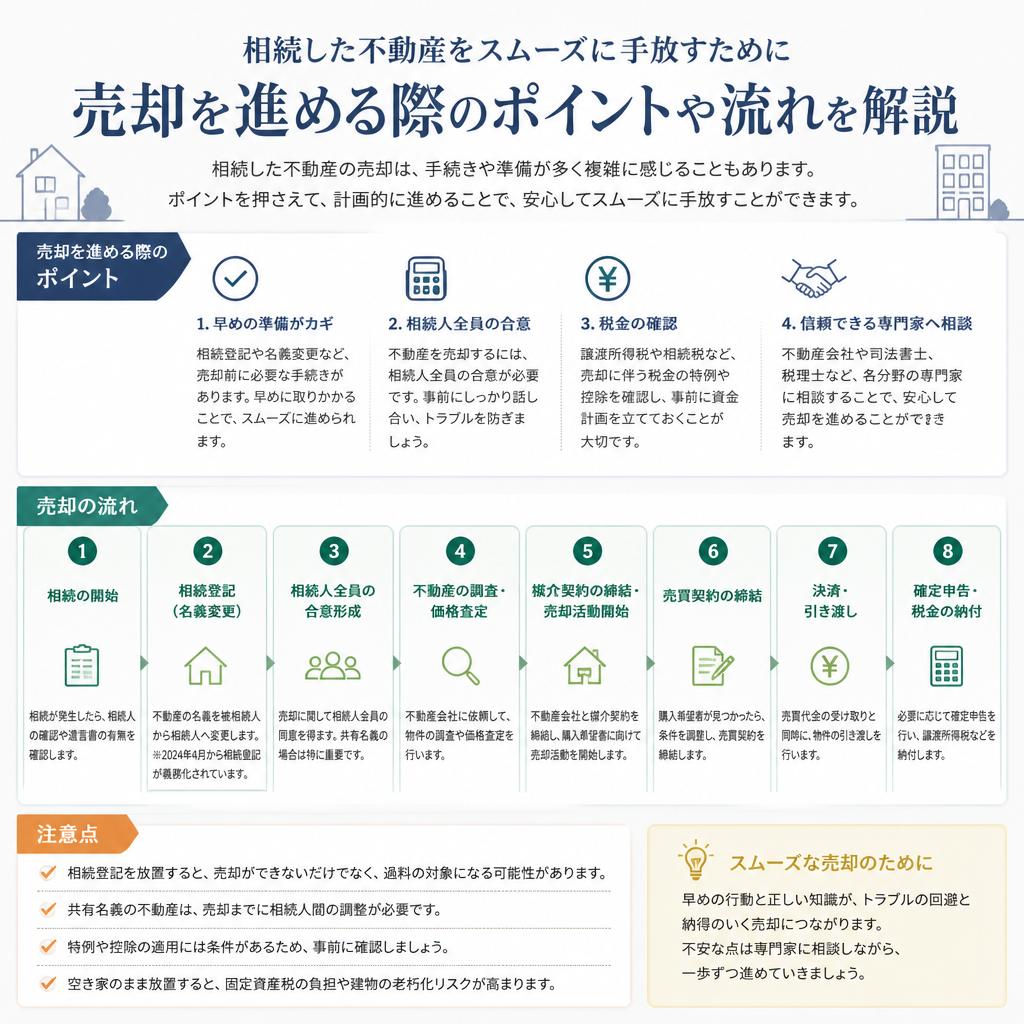 売却する際のポイント
