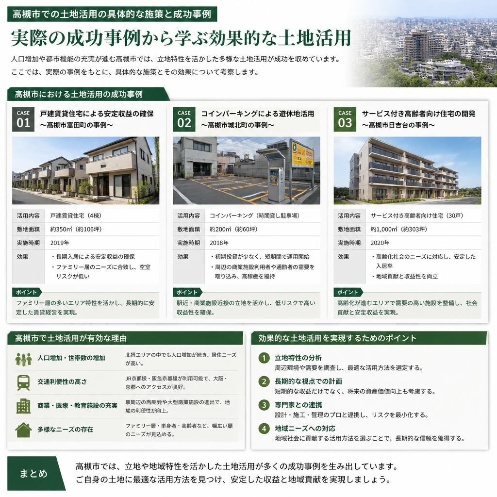 高槻市の土地活用事例