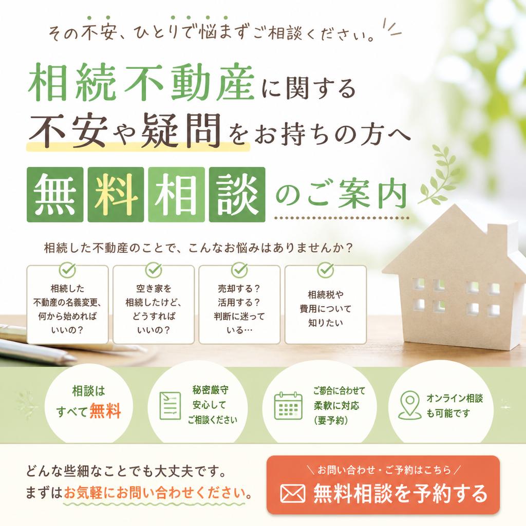 まずは無料相談を！