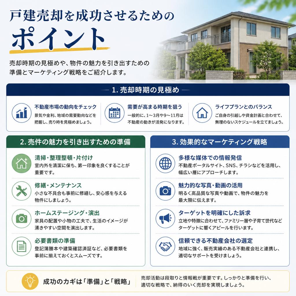 売却成功の秘訣