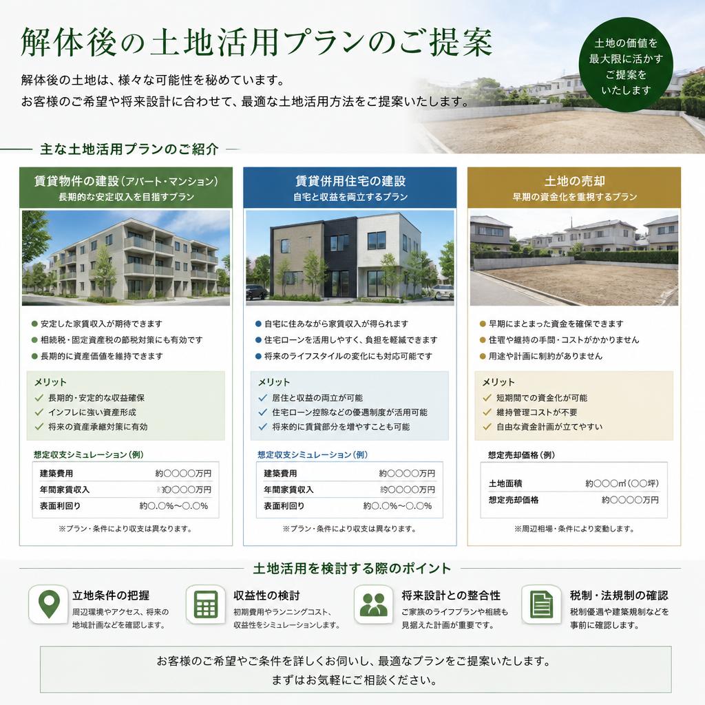 土地活用の可能性