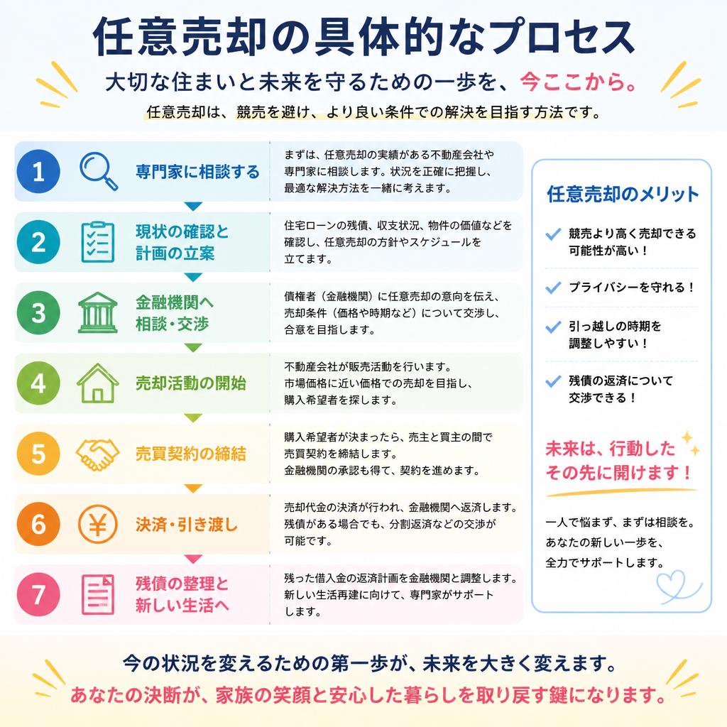 4. 任意売却の流れ