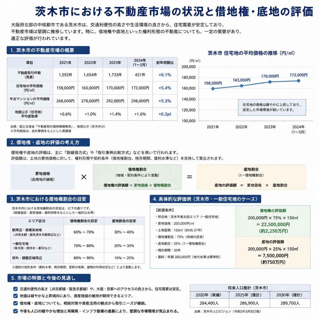 茨木市の不動産市場