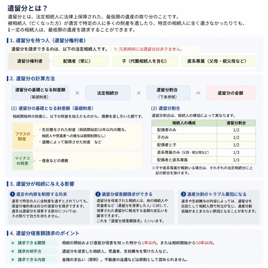 2. 遺留分について知っておくべきこと