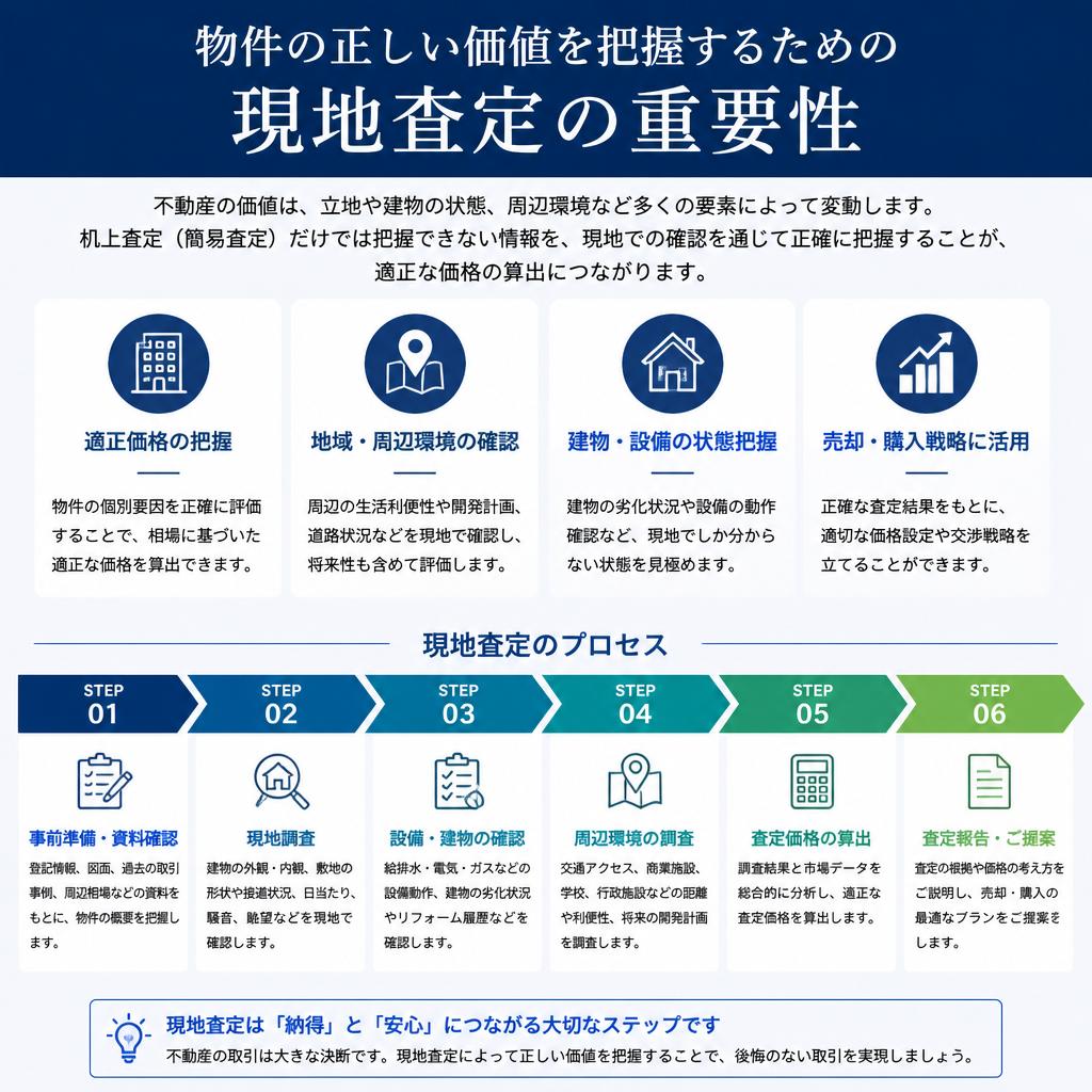 現地査定の重要性
