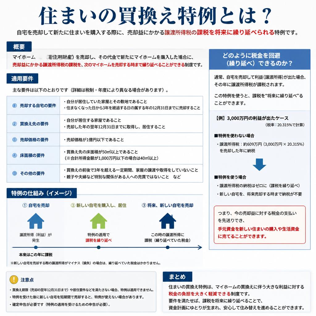 買換え特例について