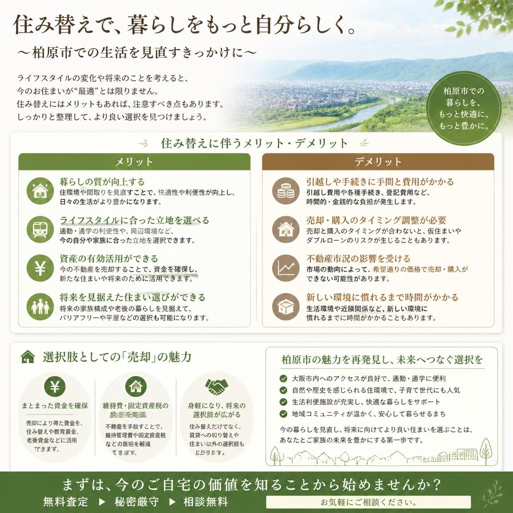住み替えのメリットとデメリット