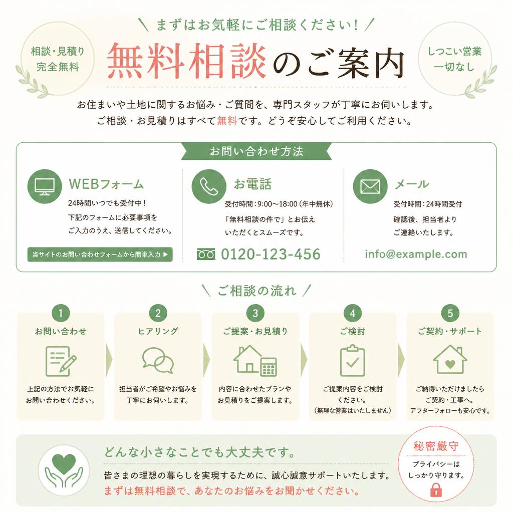 無料相談のご案内