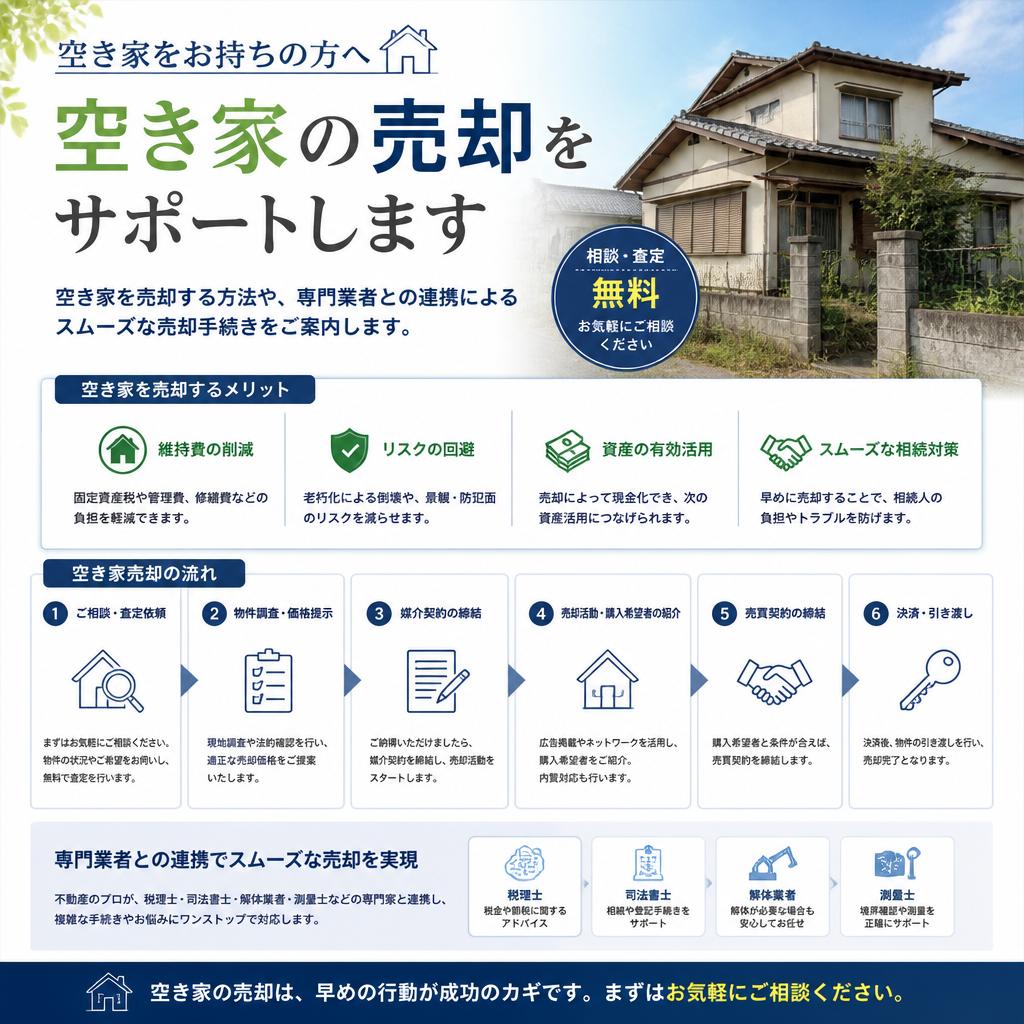 空き家を手放す選択肢