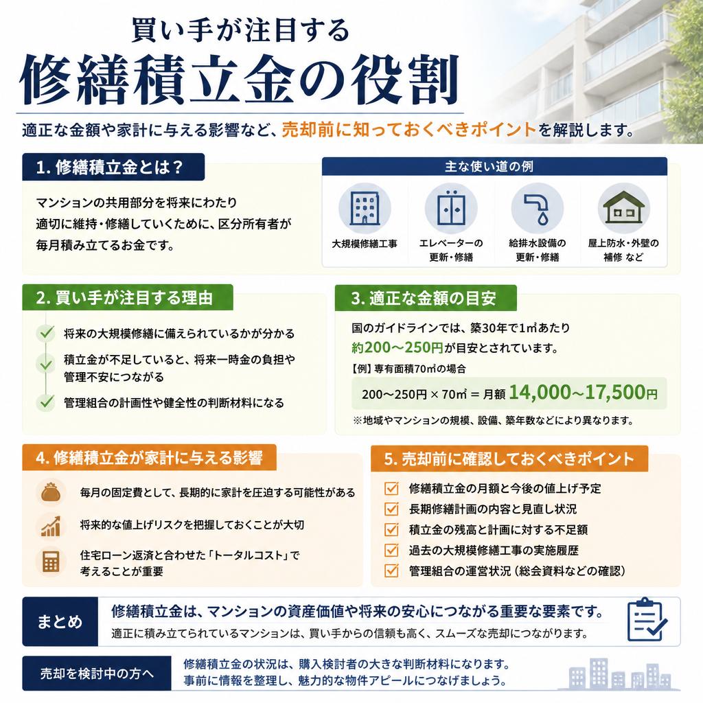 修繕積立金の重要性