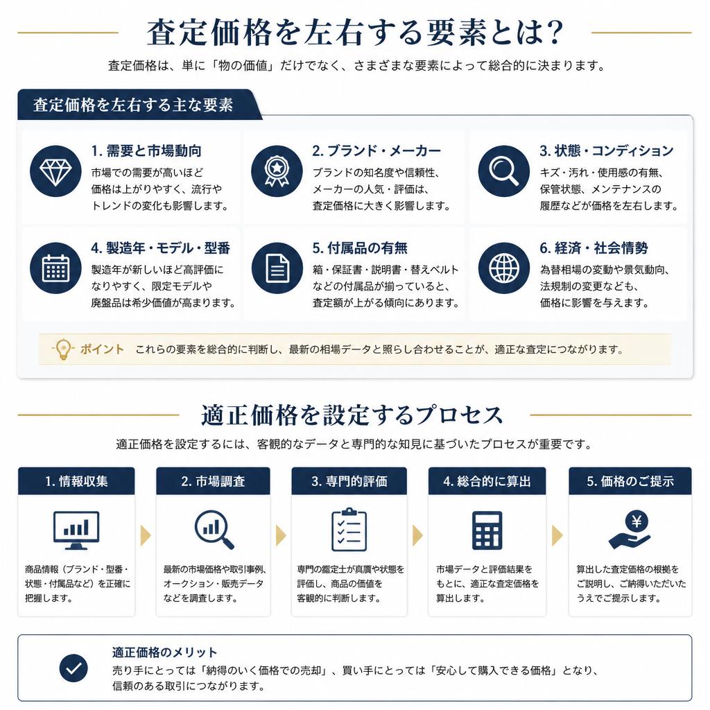 売却価格の査定とその要素