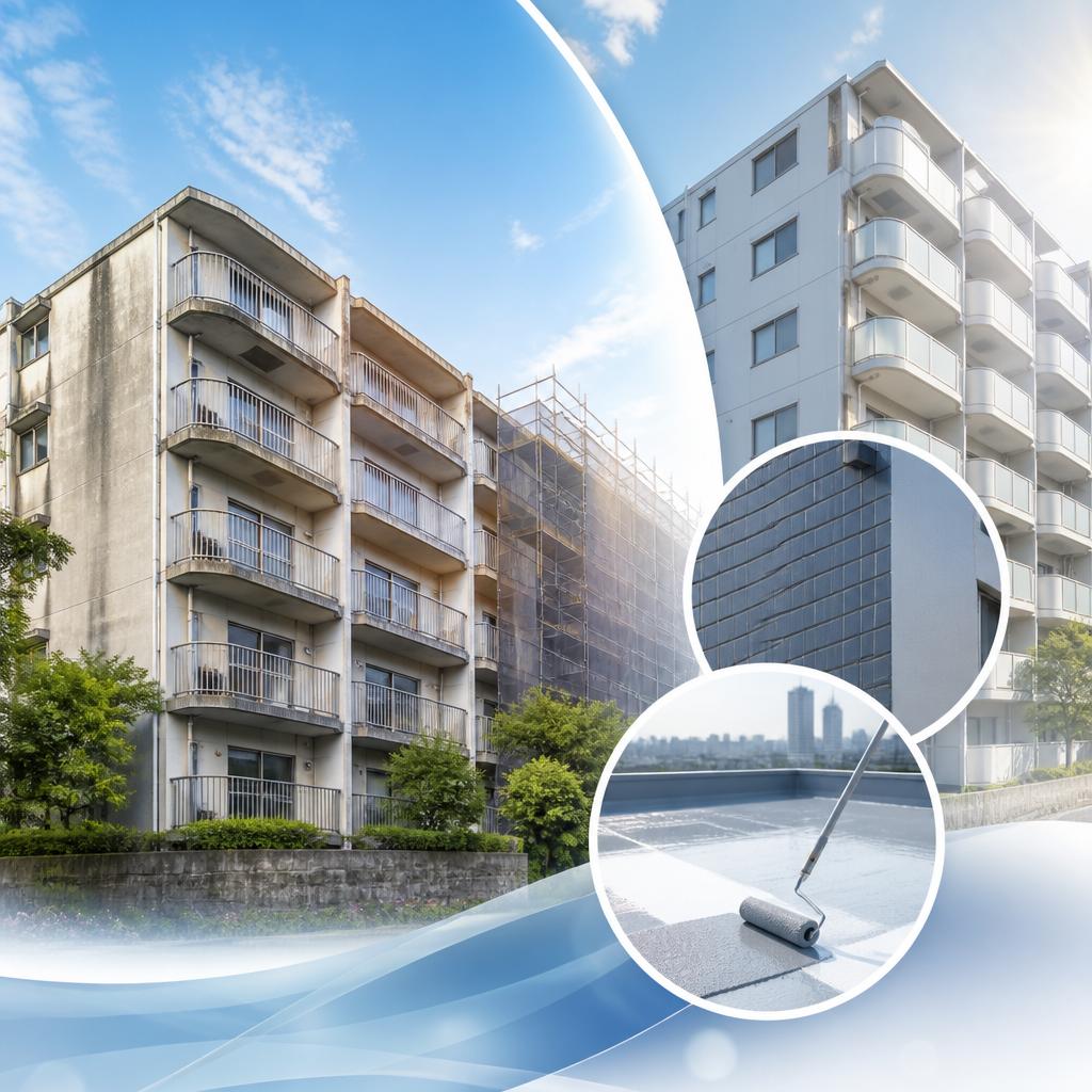 築古マンションの売却・買取はお任せ！大規模修繕で価値を引き出すお手伝いをします！