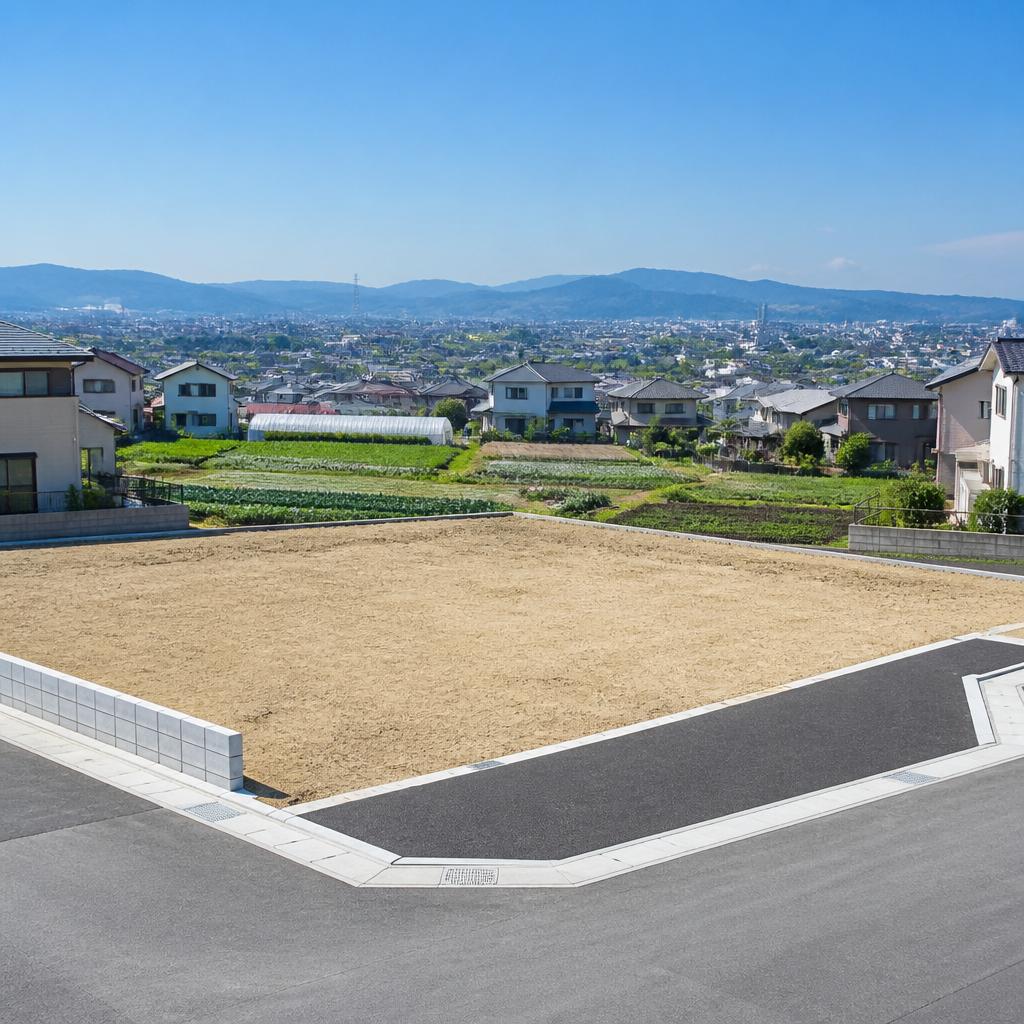 柏原市の農地を宅地に転用して、スムーズに売却！